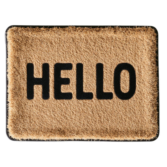 Fitlog Heavy-Duty Natural Coir Welcome Doormat